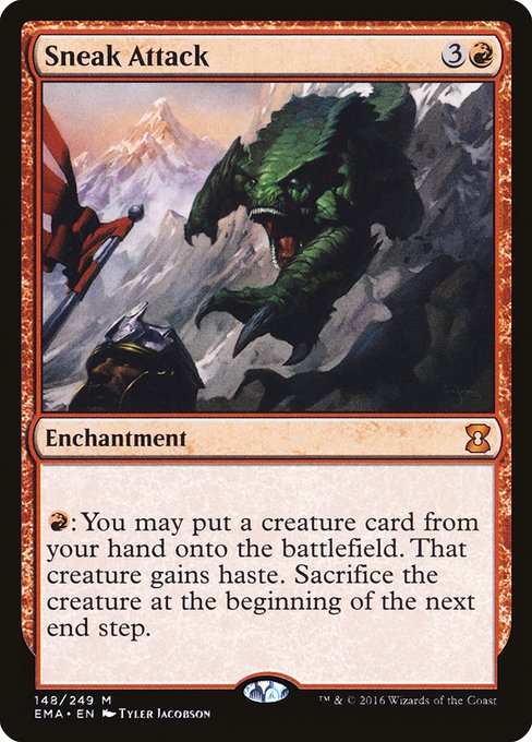 騙し討ち/Sneak Attack [EMA] [FOIL]