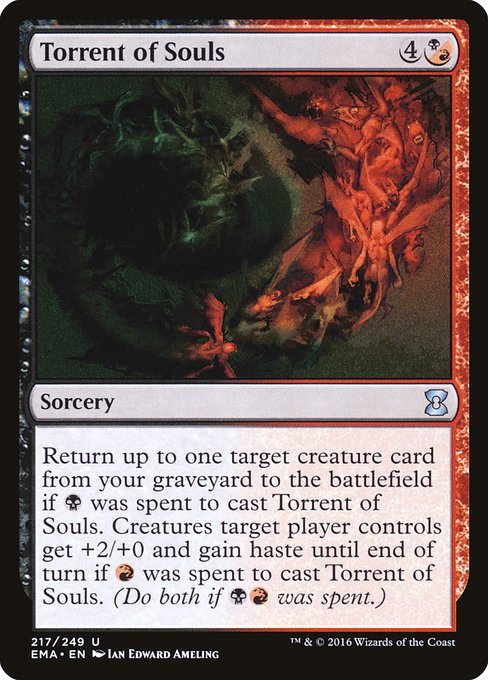 魂魄流/Torrent of Souls（混成） [EMA] [FOIL]
