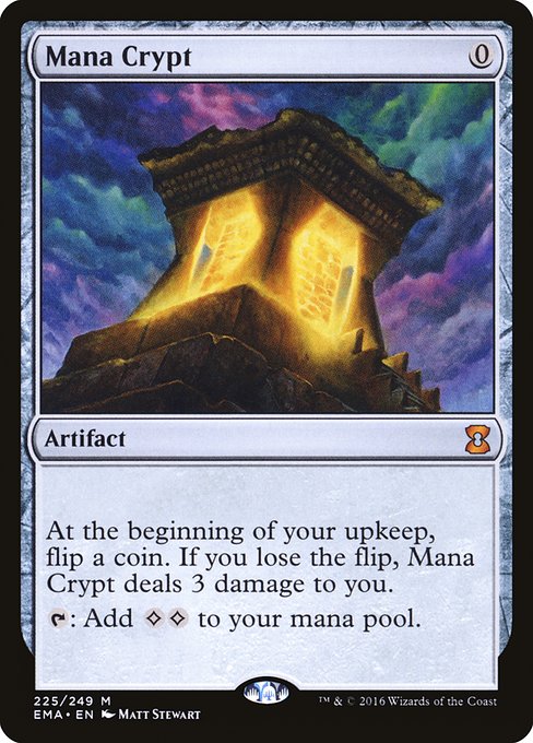 魔力の墓所/Mana Crypt [EMA] [FOIL]