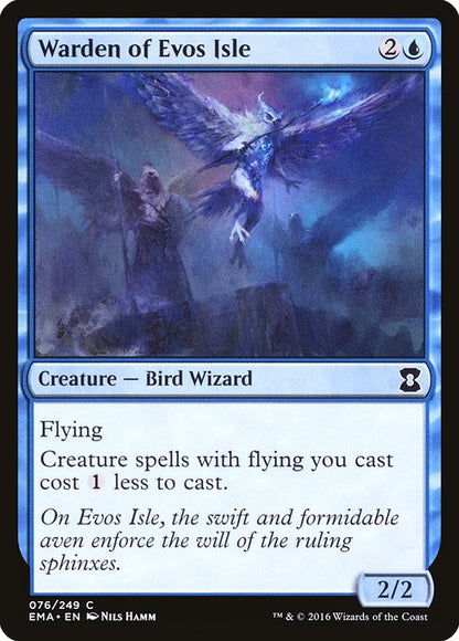 イーヴォ島の管理人/Warden of Evos Isle [EMA] [FOIL]