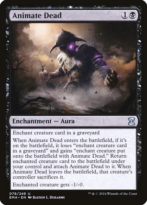動く死体/Animate Dead [EMA] [FOIL]