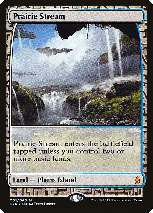 大草原の川/Prairie Stream