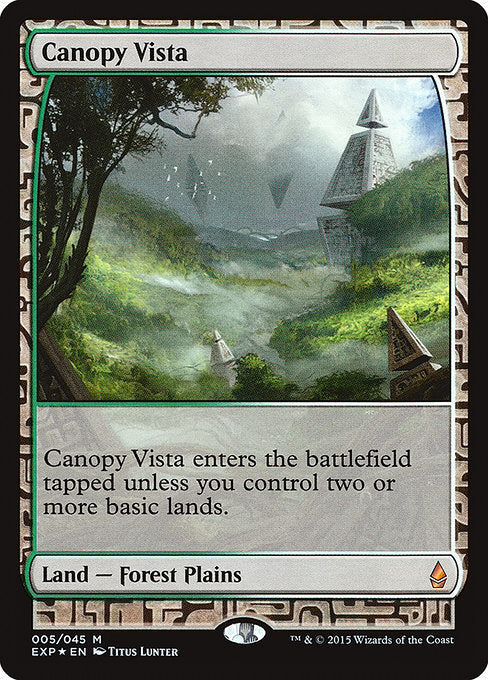 梢の眺望/Canopy Vista