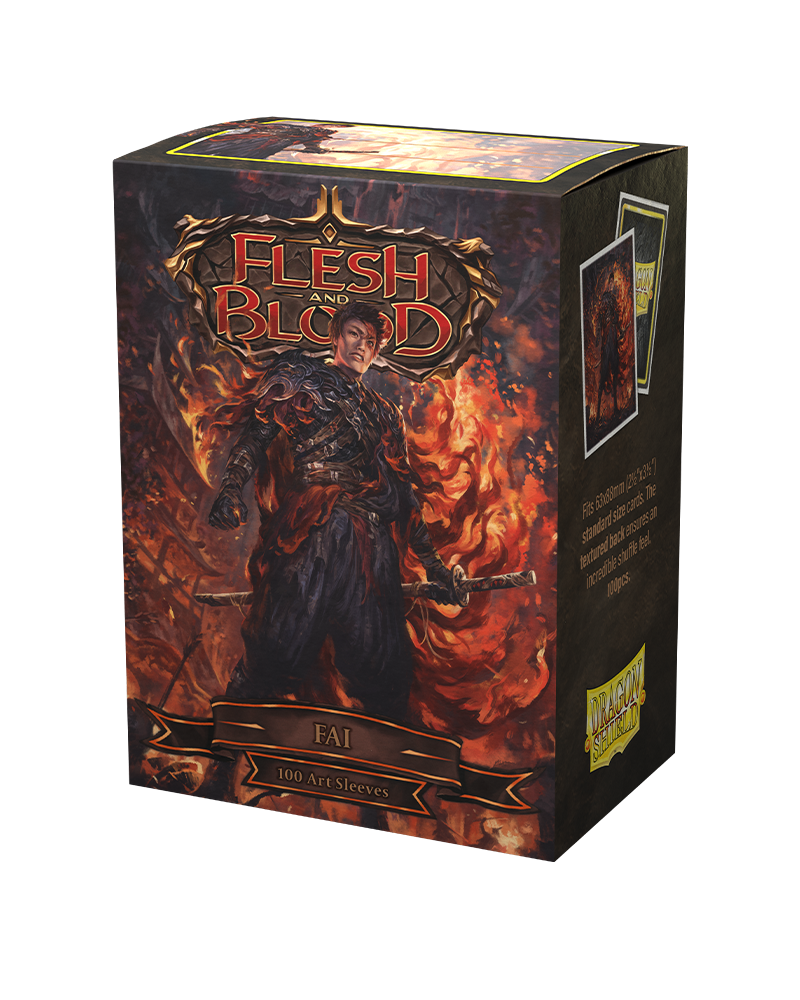 ドラゴンシールド Flesh & Blood - Fai - Matte Art Sleeves  100枚入り [‎AT-16051]