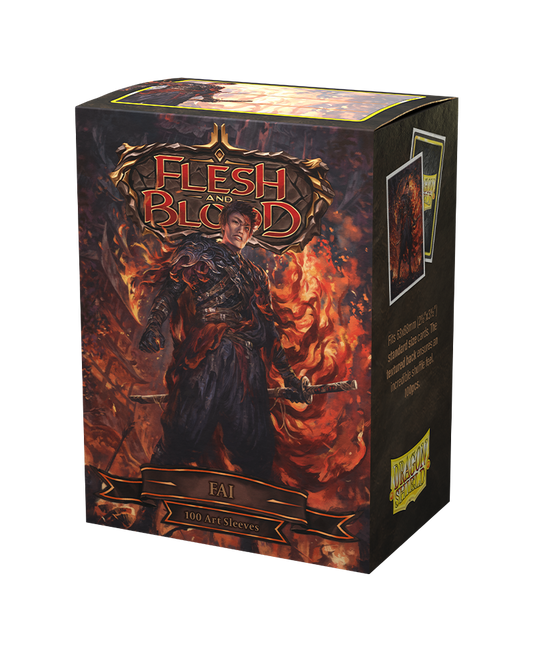 ドラゴンシールド Flesh & Blood - Fai - Matte Art Sleeves  100枚入り [‎AT-16051]