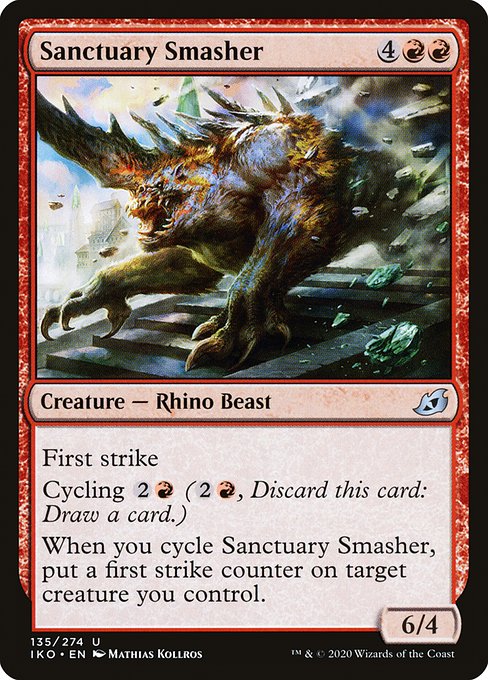 聖域潰し/Sanctuary Smasher [IKO] [FOIL]