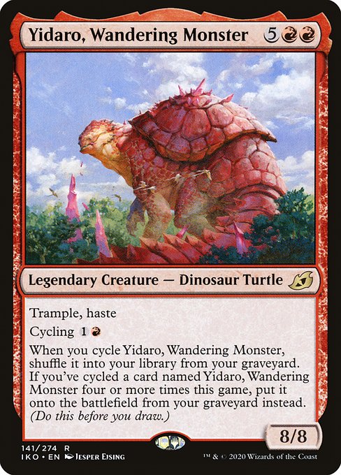 さまよう怪物、イダーロ/Yidaro, Wandering Monster [IKO] [FOIL] [プレリリース]