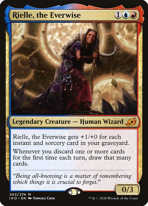 常智のリエール/Rielle, the Everwise [IKO] [FOIL] [プレリリース]