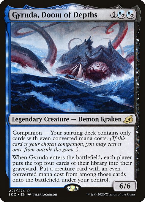 深海の破滅、ジャイルーダ/Gyruda, Doom of Depths（混成） [IKO]