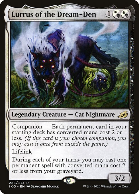 夢の巣のルールス/Lurrus of the Dream-Den（混成） [IKO] [FOIL] [プレリリース]