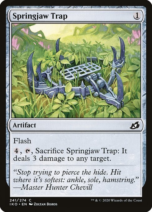 トラバサミ/Springjaw Trap [IKO]