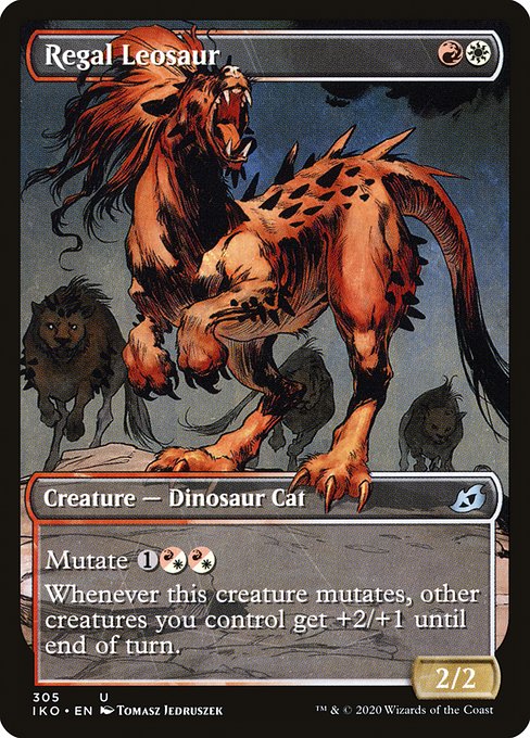 威厳あるレオサウルス/Regal Leosaur [IKO-BF] [ショーケース]
