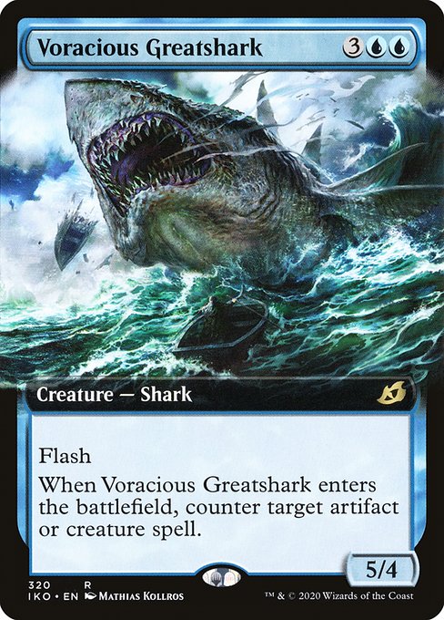 大食の巨大鮫/Voracious Greatshark [IKO-BF] [拡張アート]