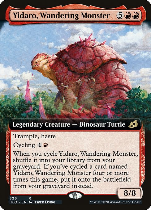 さまよう怪物、イダーロ/Yidaro, Wandering Monster [IKO-BF] [拡張アート] [FOIL]