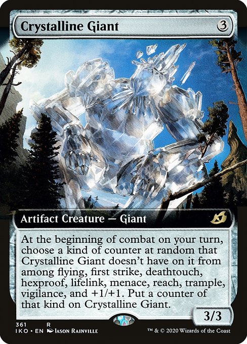 結晶の巨人/Crystalline Giant [IKO-BF] [拡張アート]