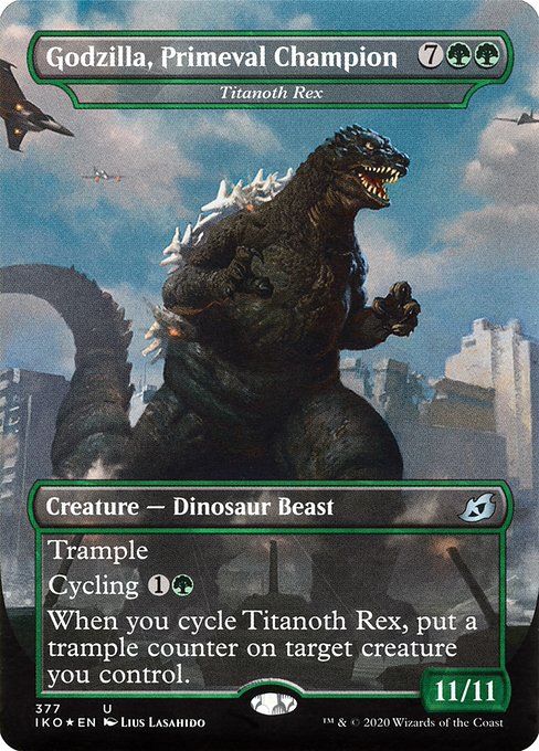 原始の王者、ゴジラ/Godzilla, Primeval Champion（タイタノス・レックス/Titanoth Rex） [IKO-BF]