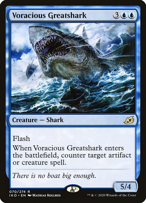 大食の巨大鮫/Voracious Greatshark [IKO]