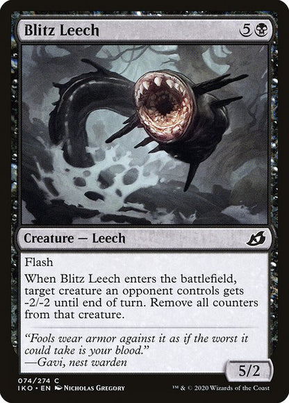 急襲ヒル/Blitz Leech [IKO] [FOIL]