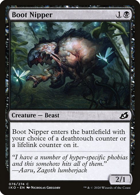 靴かじり/Boot Nipper [IKO] [FOIL]