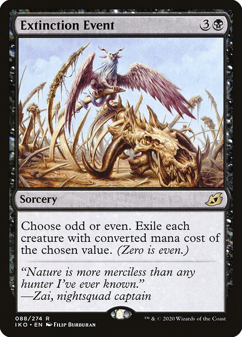 絶滅の契機/Extinction Event [IKO] [FOIL] [プレリリース]