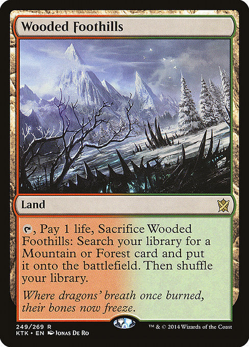 樹木茂る山麓/Wooded Foothills [KTK] [FOIL]