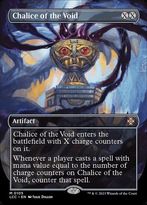 虚空の杯/Chalice of the Void [LCC][ボーダーレス][FOIL]