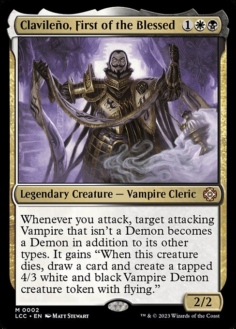最初の福者、クラヴィレーニョ/Clavileño, First of the Blessed [LCC][FOIL]