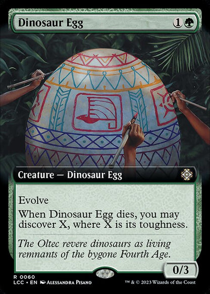 恐竜の卵/Dinosaur Egg [LCC][拡張アート]