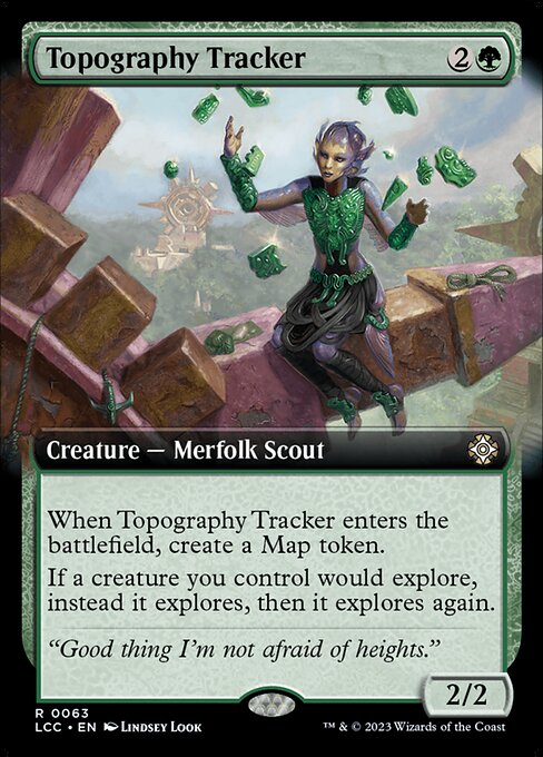 地形学の追跡者/Topography Tracker [LCC][拡張アート][FOIL]