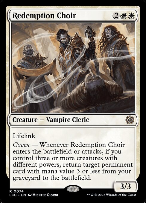 贖罪の聖歌/Redemption Choir [LCC][FOIL]