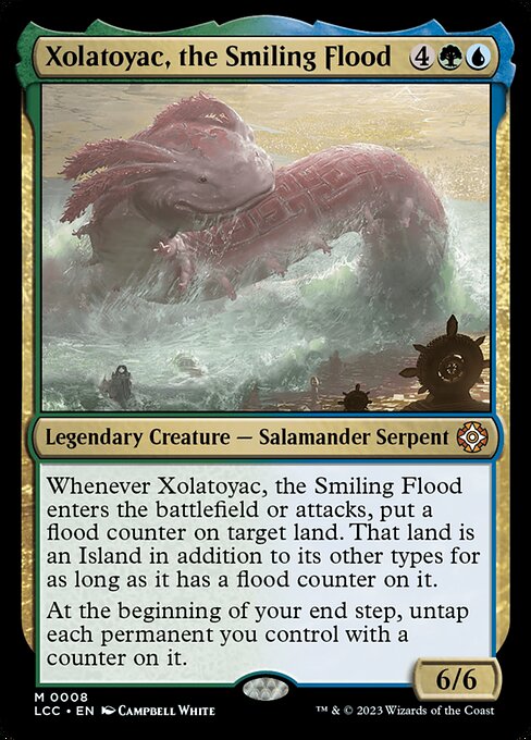 微笑む水害、ゾラトヤク/Xolatoyac, the Smiling Flood [LCC][FOIL]