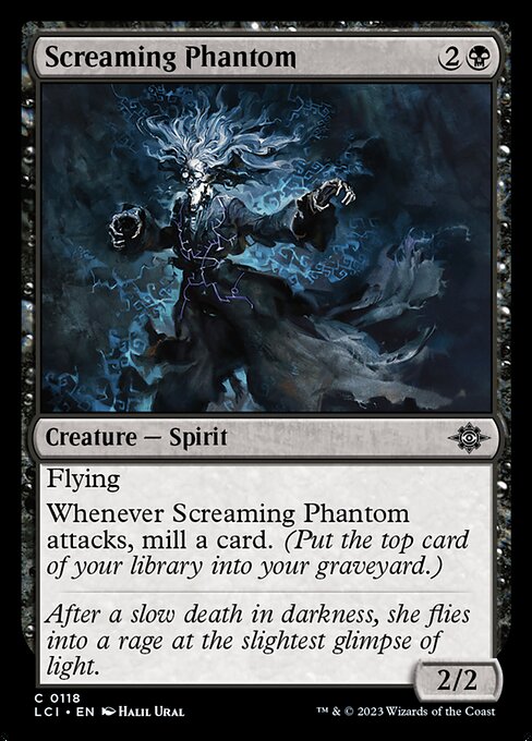 泣き叫ぶ幻影/Screaming Phantom [LCI] [FOIL]