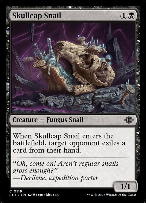 頭蓋マイマイ/Skullcap Snail [LCI] [FOIL]