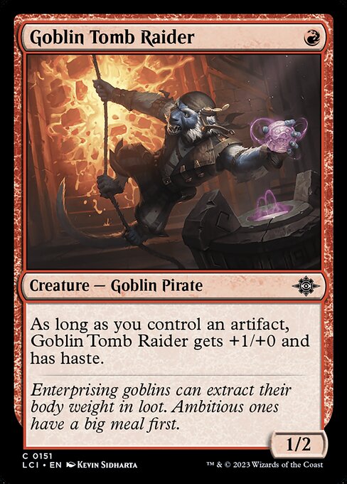 ゴブリンの墓荒らし/Goblin Tomb Raider [LCI] [FOIL]