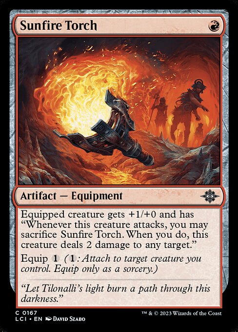 陽光の松明/Sunfire Torch [LCI] [FOIL]