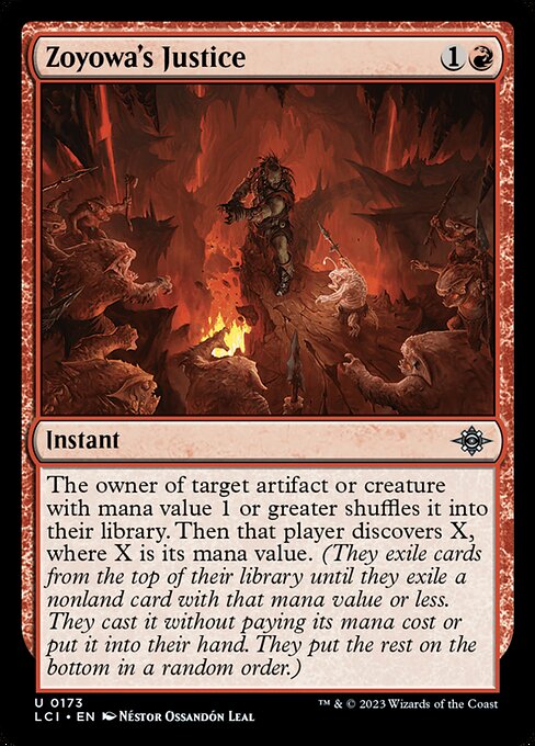 ゾヨワの裁き/Zoyowa's Justice [LCI]
