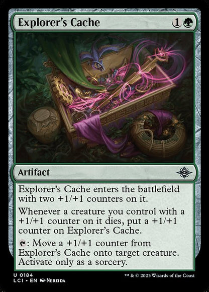 探検者の隠し場所/Explorer's Cache [LCI] [FOIL]