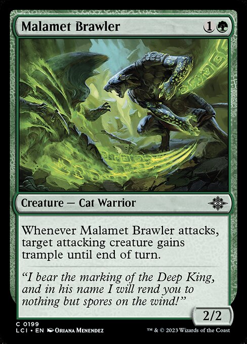 マラメトの喧嘩屋/Malamet Brawler [LCI] [FOIL]