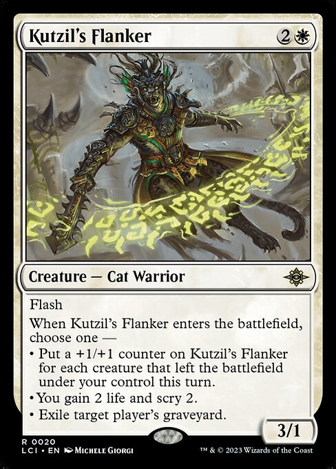 クチルの側衛/Kutzil's Flanker [LCI] [FOIL]