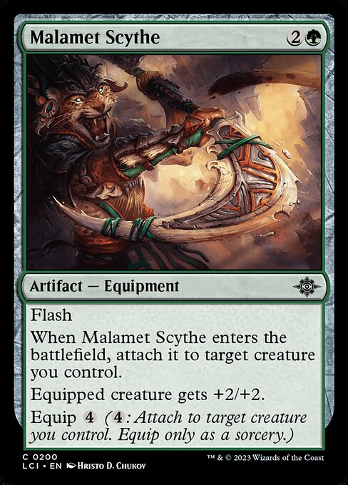 マラメトの鎌/Malamet Scythe [LCI] [FOIL]