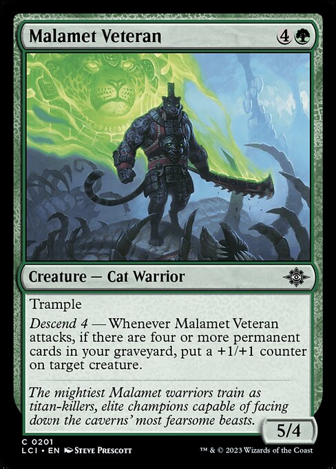 マラメトの古参兵/Malamet Veteran [LCI] [FOIL]