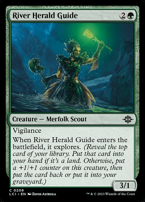 川守りの案内人/River Herald Guide [LCI] [FOIL]