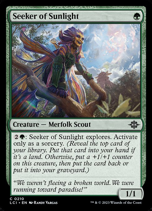 陽光を求める者/Seeker of Sunlight [LCI] [FOIL]