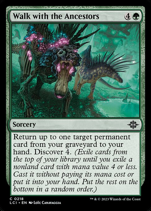 祖先との同行/Walk with the Ancestors [LCI] [FOIL]