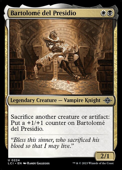 バルトロメ・デル・プレシディオ/Bartolome del Presidio [LCI]