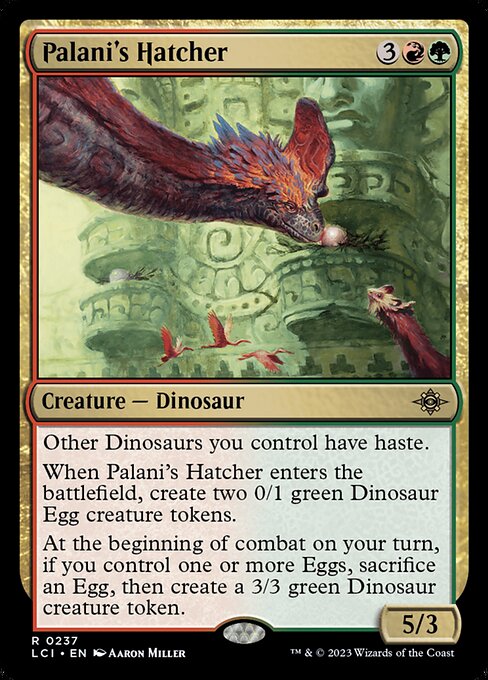 パラニの孵化者/Palani's Hatcher [LCI] [FOIL]