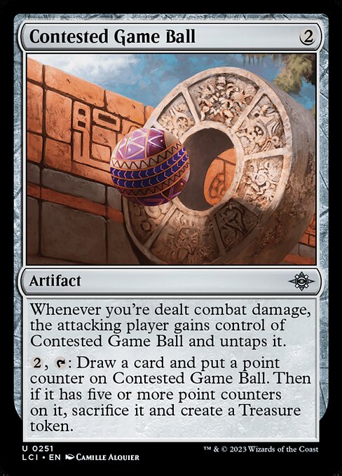 激戦の球/Contested Game Ball [LCI] [FOIL]