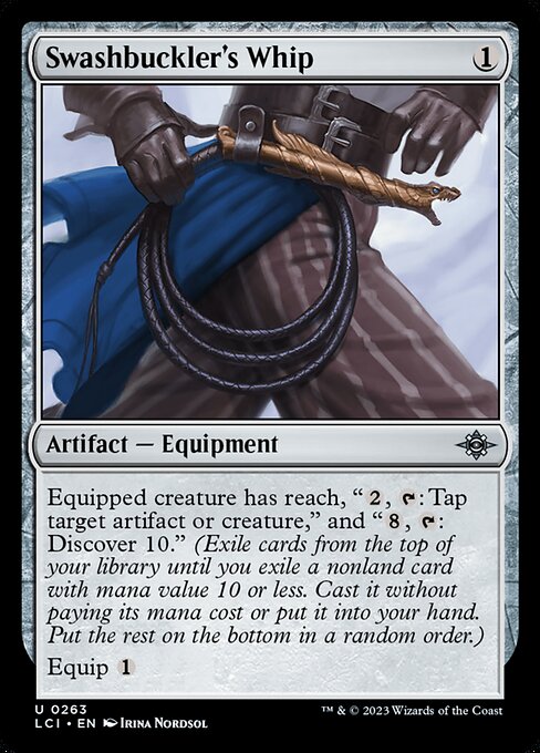 剣客の鞭/Swashbuckler's Whip [LCI] [FOIL]