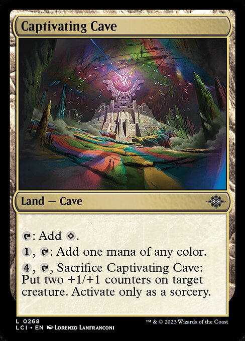 魅惑の洞窟/Captivating Cave [LCI] [FOIL]