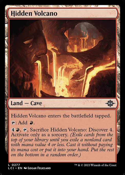隠された火山/Hidden Volcano [LCI] [FOIL]